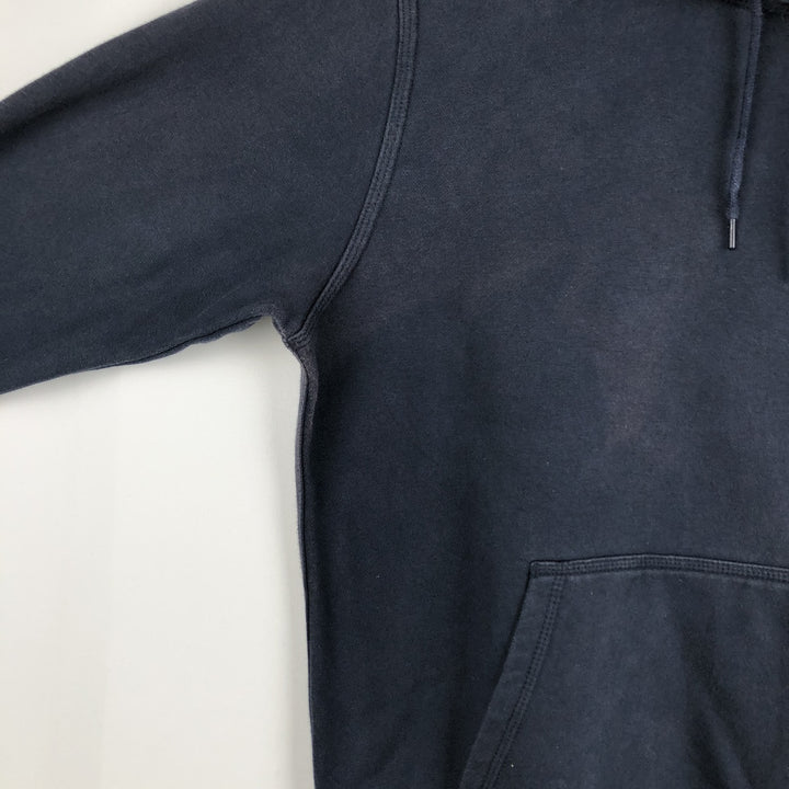 Nike Sweat Pullover Hoodie, Men's Size M cotton navy blue type Vintage Second Hand