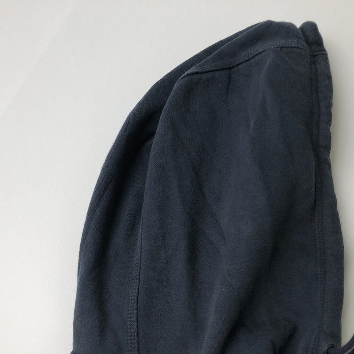Nike Sweat Pullover Hoodie, Men's Size M cotton navy blue type Vintage Second Hand