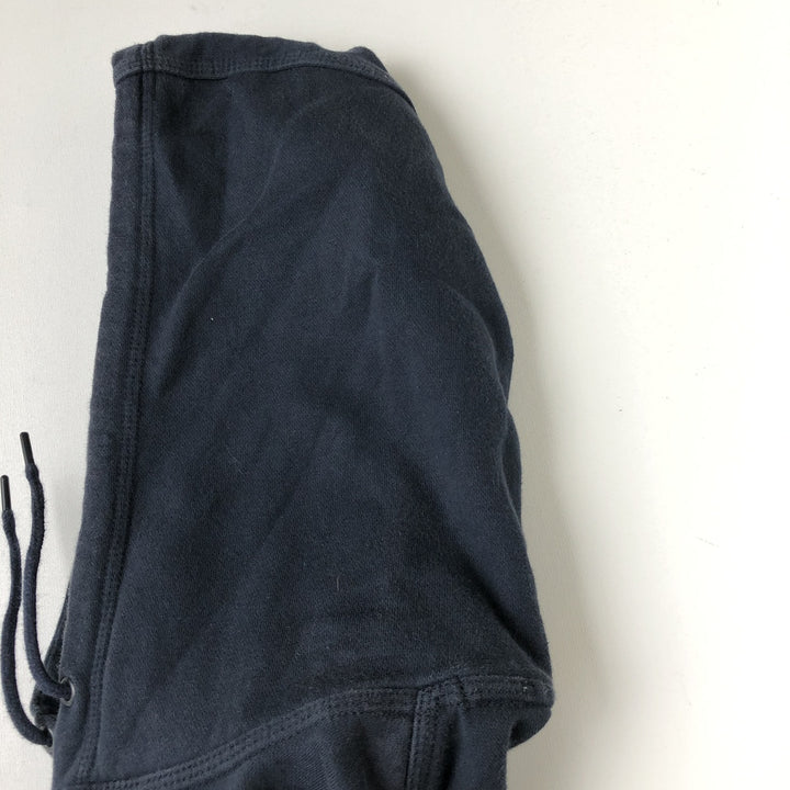 Nike Sweat Pullover Hoodie, Men's Size M cotton navy blue type Vintage Second Hand