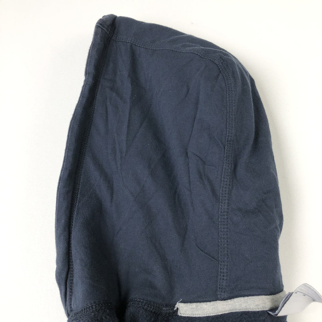 Nike Sweat Pullover Hoodie, Men's Size M cotton navy blue type Vintage Second Hand