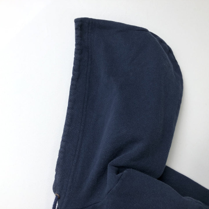 Nike Center Logo Sweat Pullover Hoodie, Men's XL cotton navy blue type Vintage Second Hand