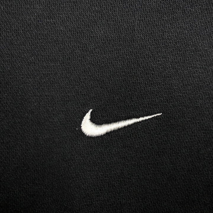 Nike Sweat Pullover Hoodie Men's XL Size cotton black type Vintage Second Hand