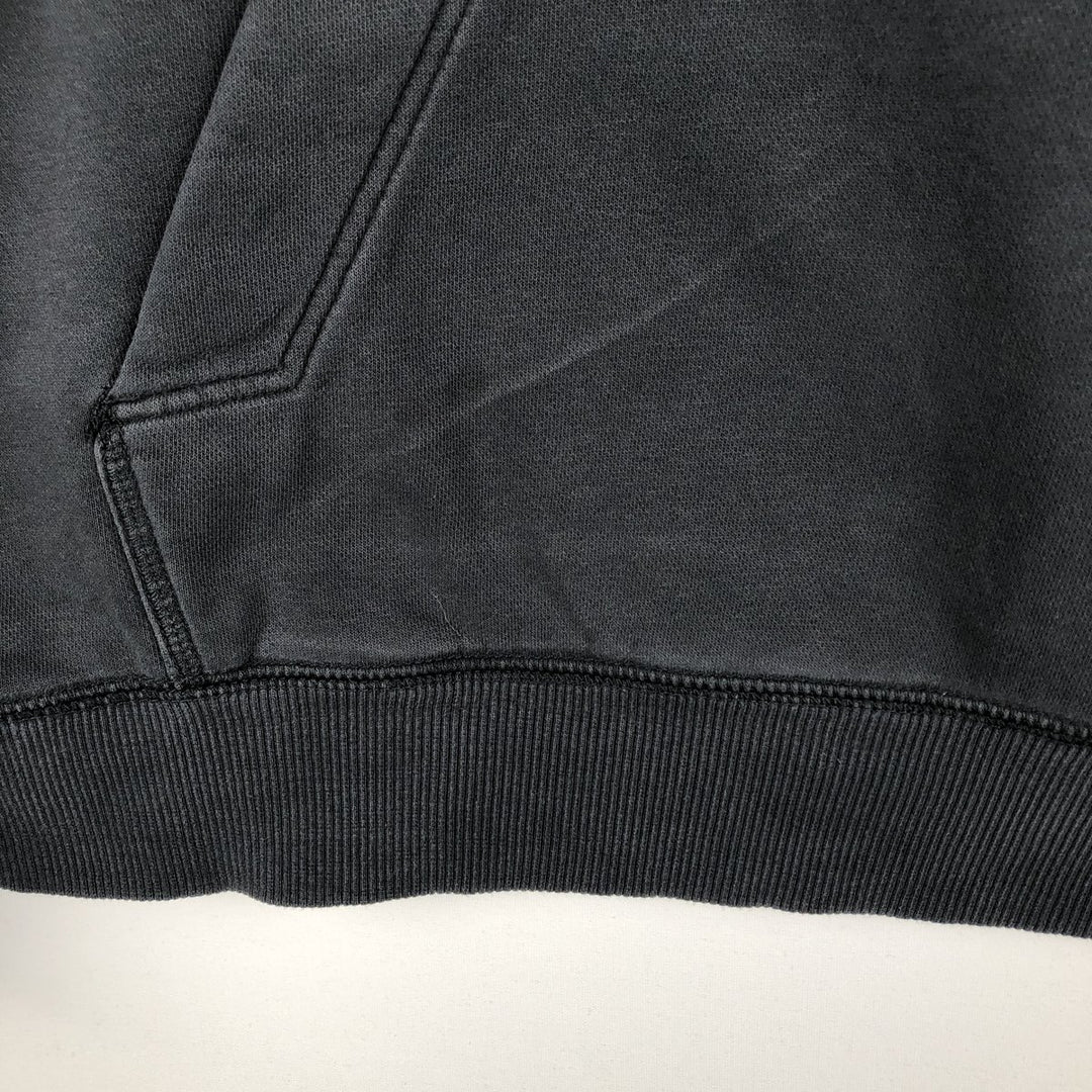Nike Sweat Pullover Hoodie Men's XL Size cotton black type Vintage Second Hand
