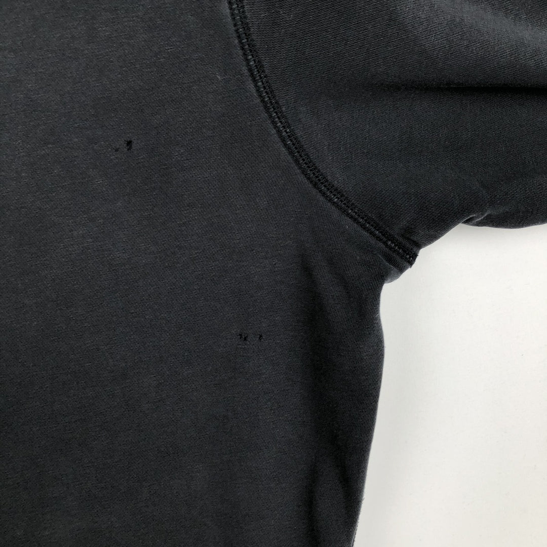 Nike Sweat Pullover Hoodie Men's XL Size cotton black type Vintage Second Hand