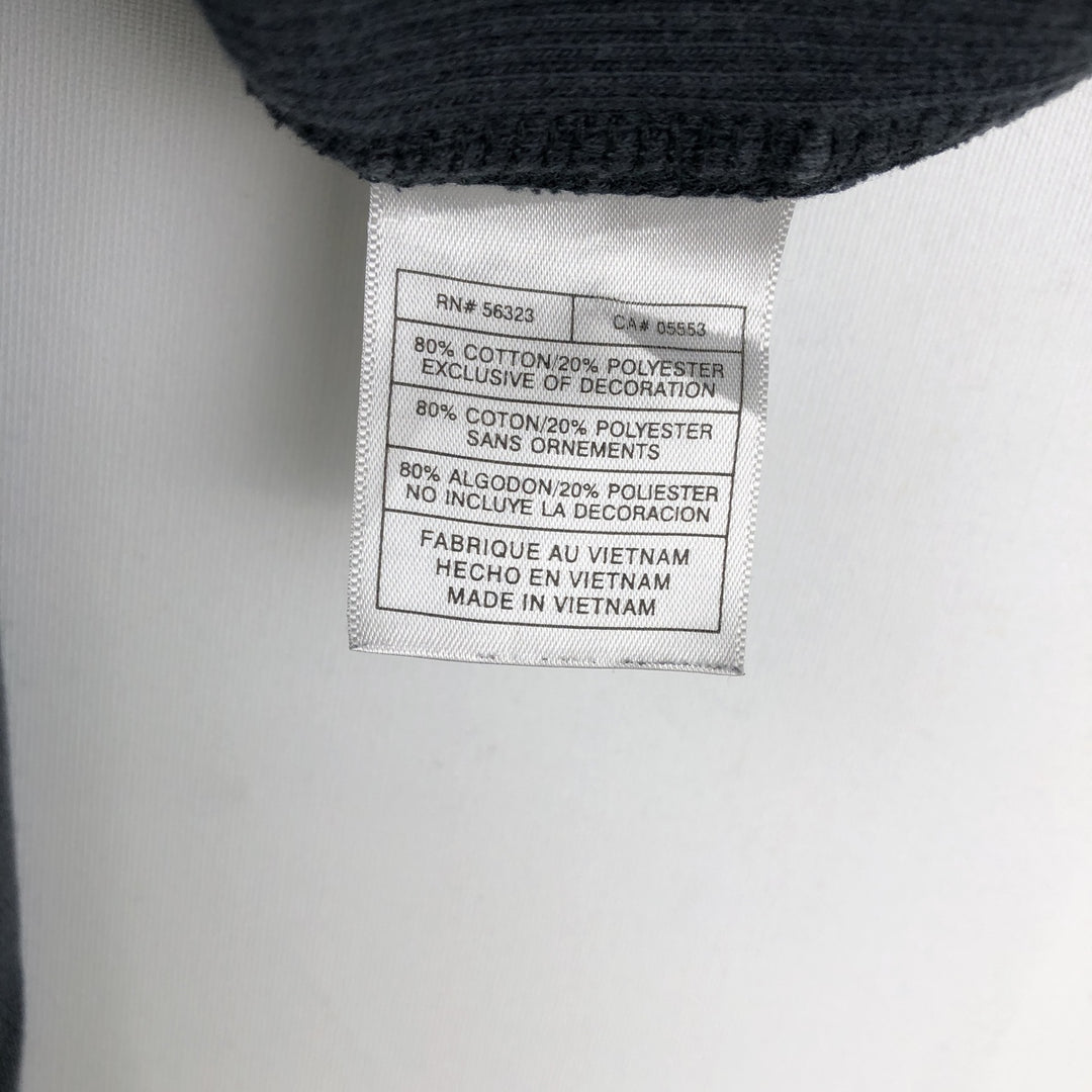 2000'S Nike Team Center Logo Sweatshirt Pullover Hoodie (Men's Size M) cotton black type Vintage Second Hand