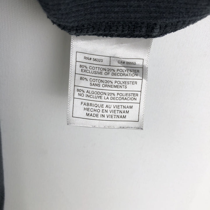 2000'S Nike Team Center Logo Sweatshirt Pullover Hoodie (Men's Size M) cotton black type Vintage Second Hand