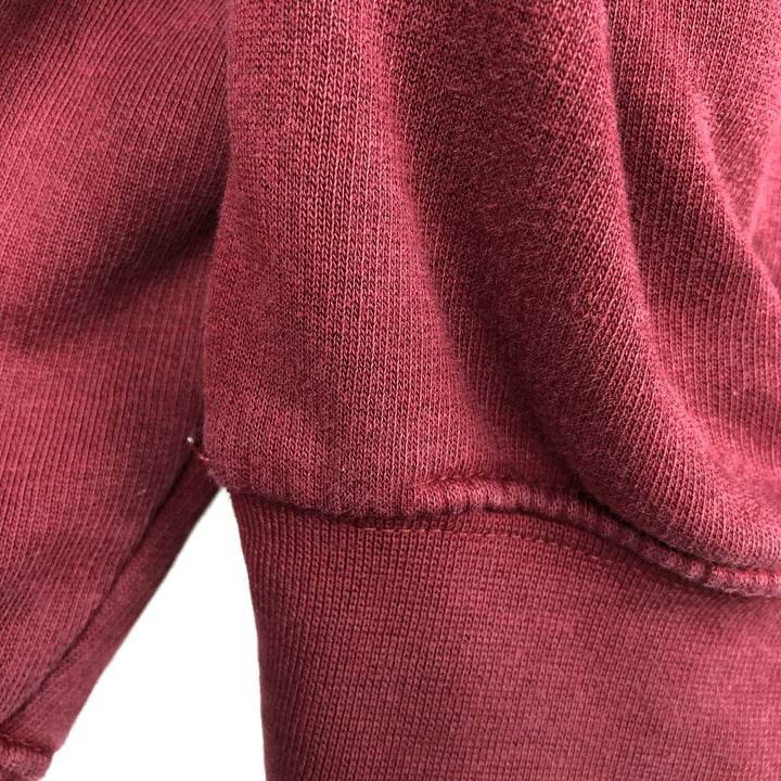 Nike Sweat Pullover Hoodie, Men's Size M cotton burgundy type Vintage Second Hand