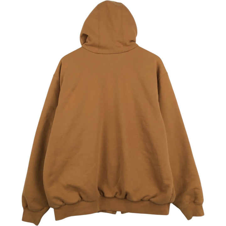 Carhartt Sweat Full Zip Hoodie Men's XXL unclear Camel type Vintage Second Hand