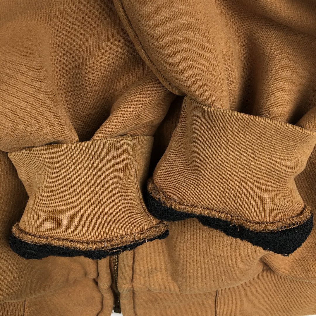 Carhartt Sweat Full Zip Hoodie Men's XXL unclear Camel type Vintage Second Hand