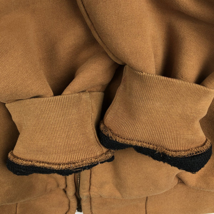 Carhartt Sweat Full Zip Hoodie Men's XXL unclear Camel type Vintage Second Hand