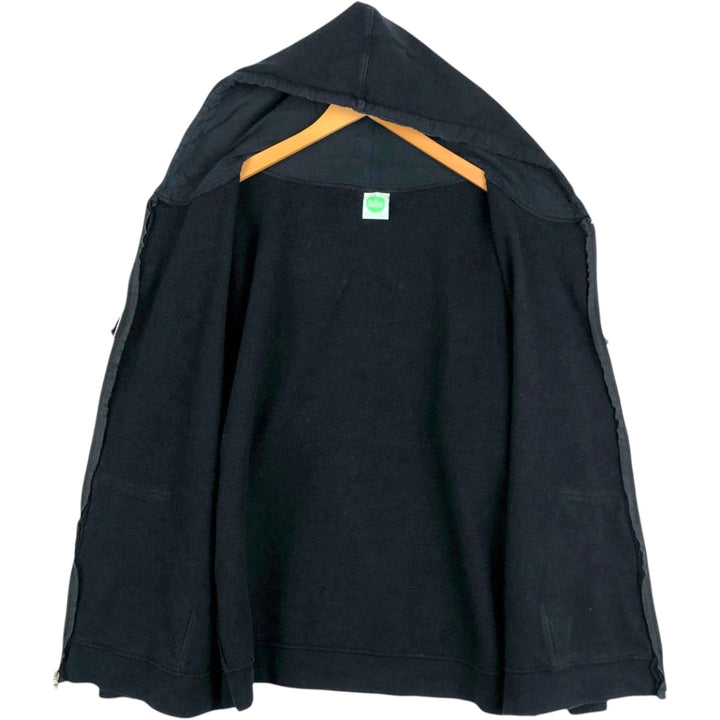 2000'S THE BEATLES Band Sweatshirt Full-Zip Hoodie, Men's XXL equivalent. cotton black type Vintage Second Hand