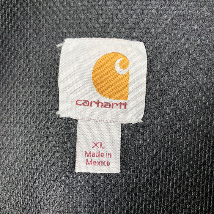 Carhartt Sweat Full Zip Hoodie Men's XL cotton Charcoal Vintage Second Hand