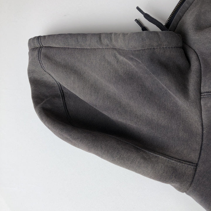 Carhartt Sweat Full Zip Hoodie Men's XL cotton Charcoal Vintage Second Hand