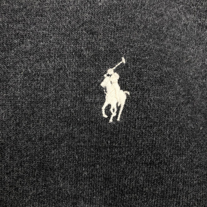 Ralph Lauren POLO by Ralph Lauren Sweat Full Zip Hoodie Men's L size cotton black type Vintage Second Hand