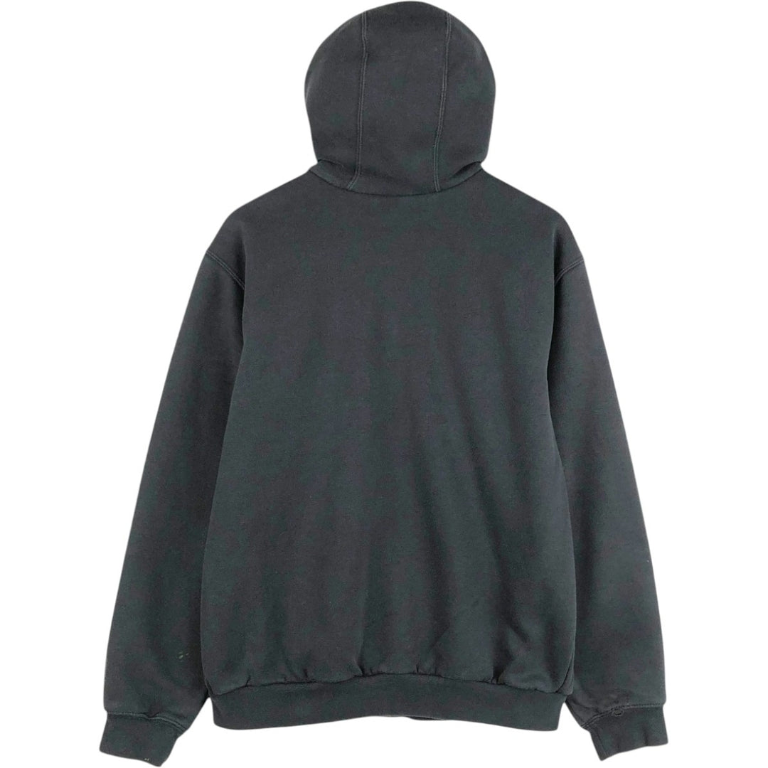 Carhartt Sweat Full Zip Hoodie, Men's S Size cotton black type Vintage Second Hand