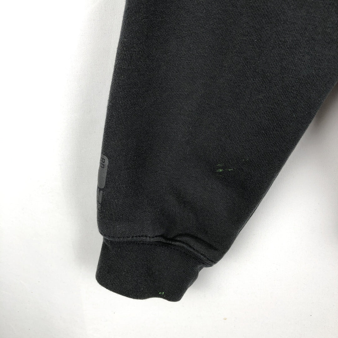 Carhartt Sweat Full Zip Hoodie, Men's S Size cotton black type Vintage Second Hand