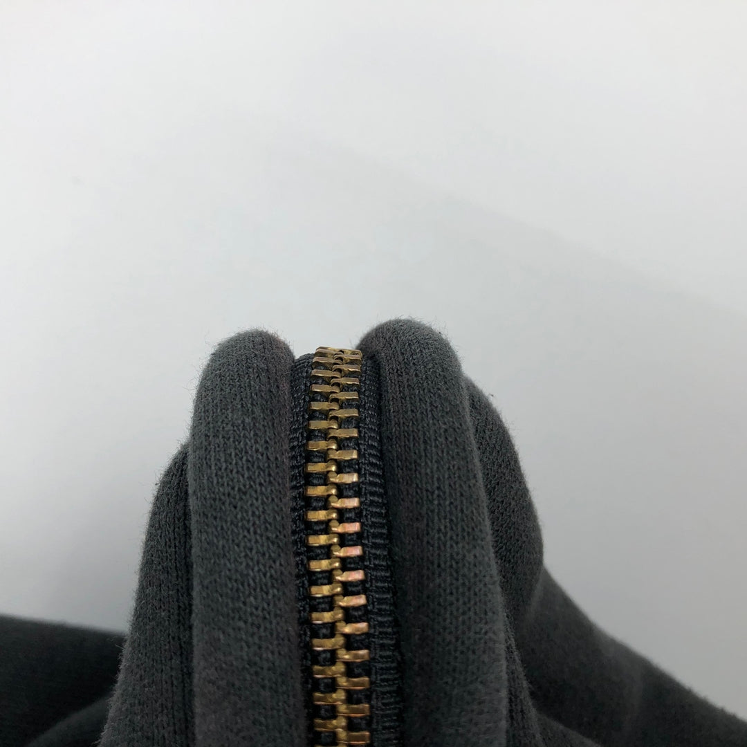 Carhartt Sweat Full Zip Hoodie, Men's S Size cotton black type Vintage Second Hand