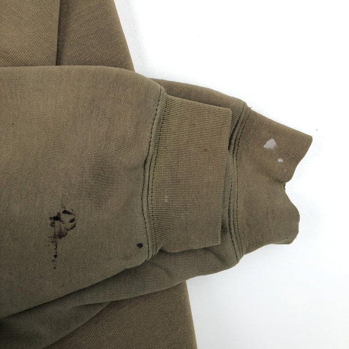 Carhartt Sweat Full Zip Hoodie Men's XXL unclear Khaki type Vintage Second Hand