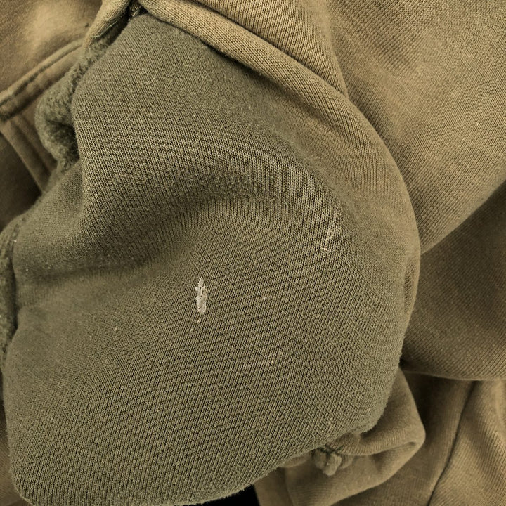 Carhartt Sweat Full Zip Hoodie Men's XXL unclear Khaki type Vintage Second Hand