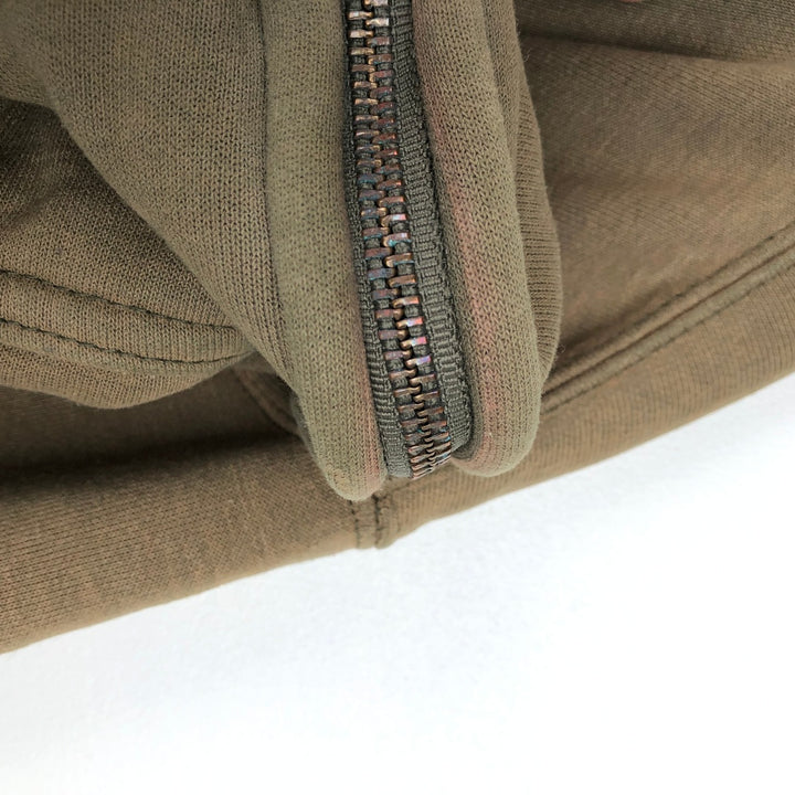 Carhartt Sweat Full Zip Hoodie Men's XXL unclear Khaki type Vintage Second Hand