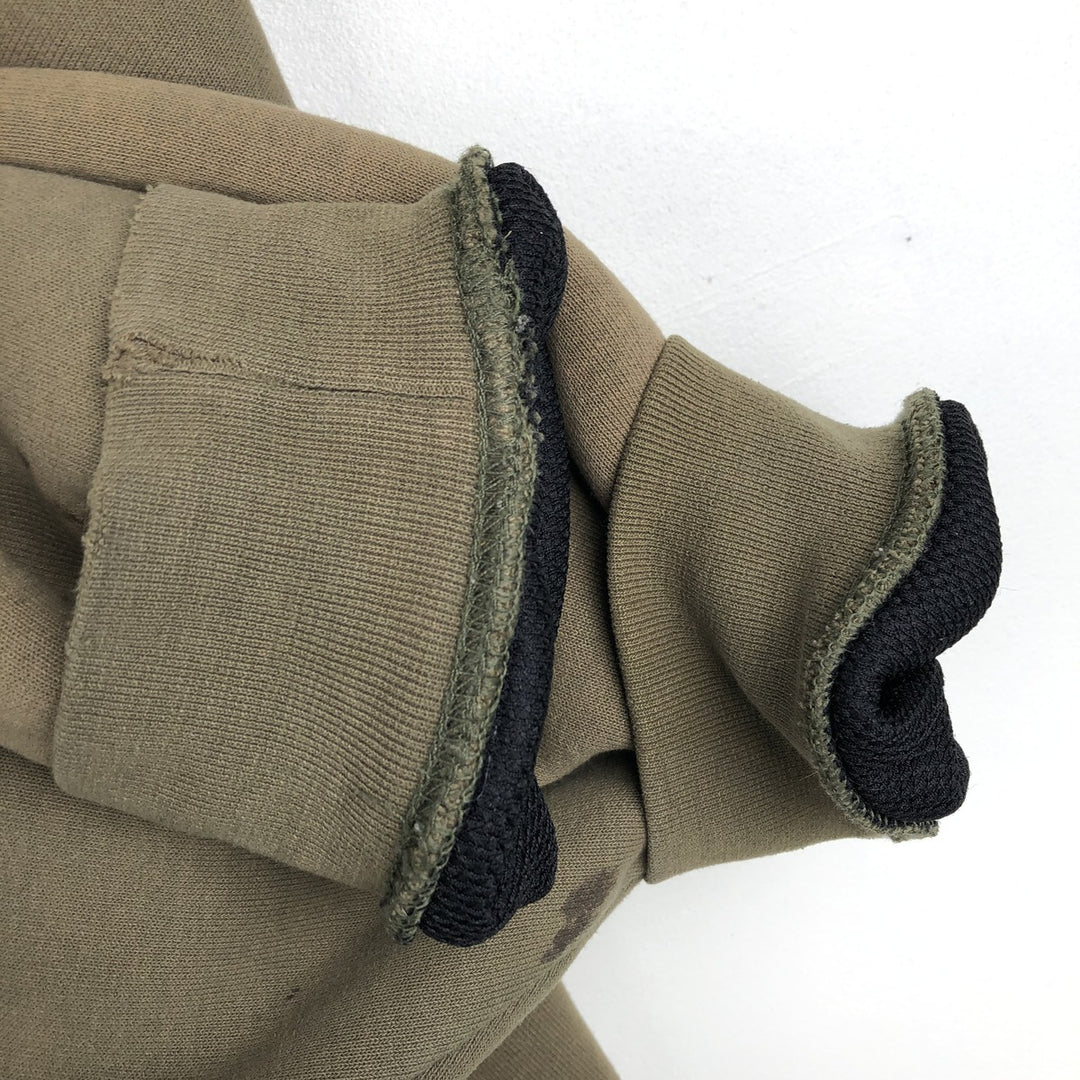 Carhartt Sweat Full Zip Hoodie Men's XXL unclear Khaki type Vintage Second Hand