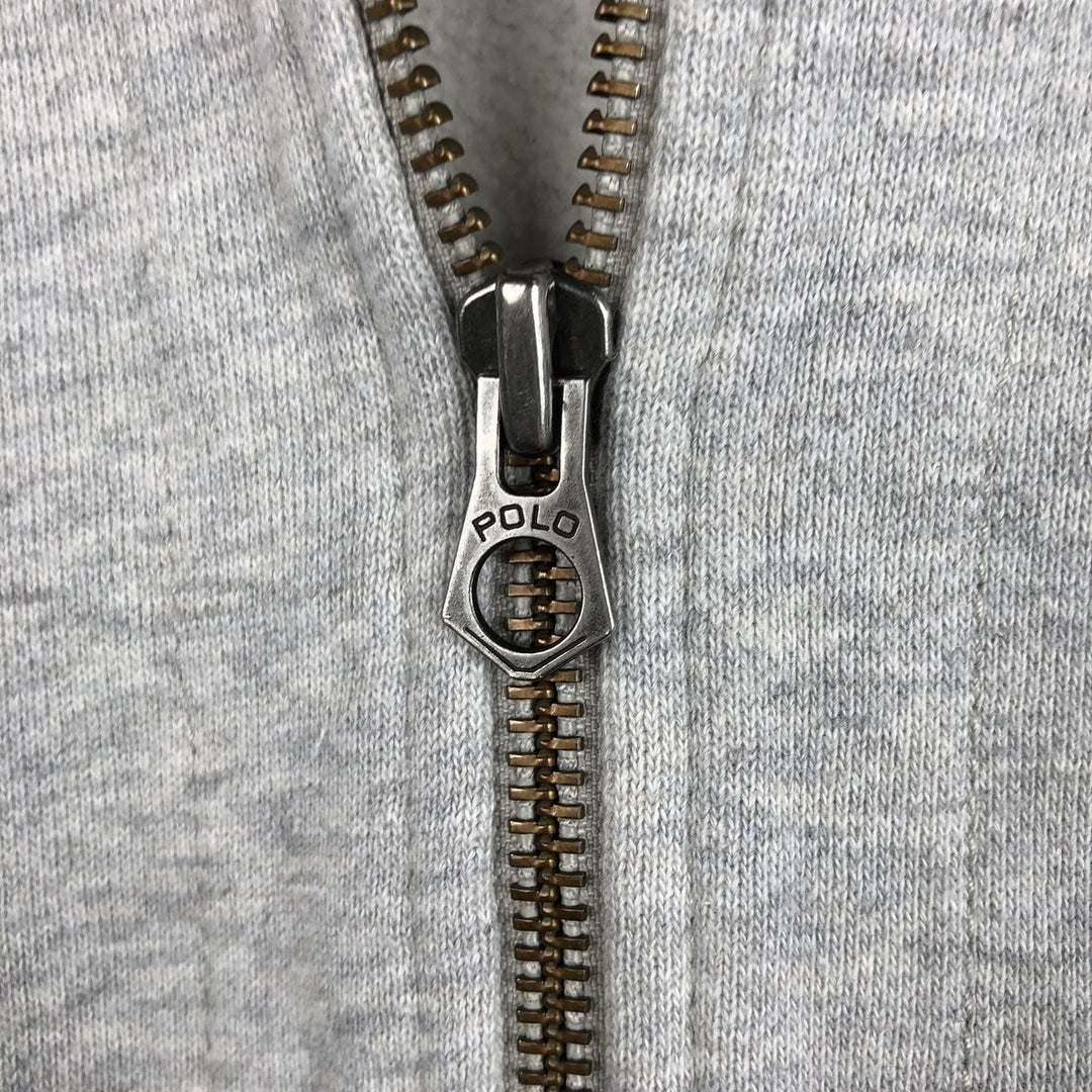 Ralph Lauren POLO by Ralph Lauren Sweat Full Zip Hoodie Men's XL cotton gray type Vintage Second Hand