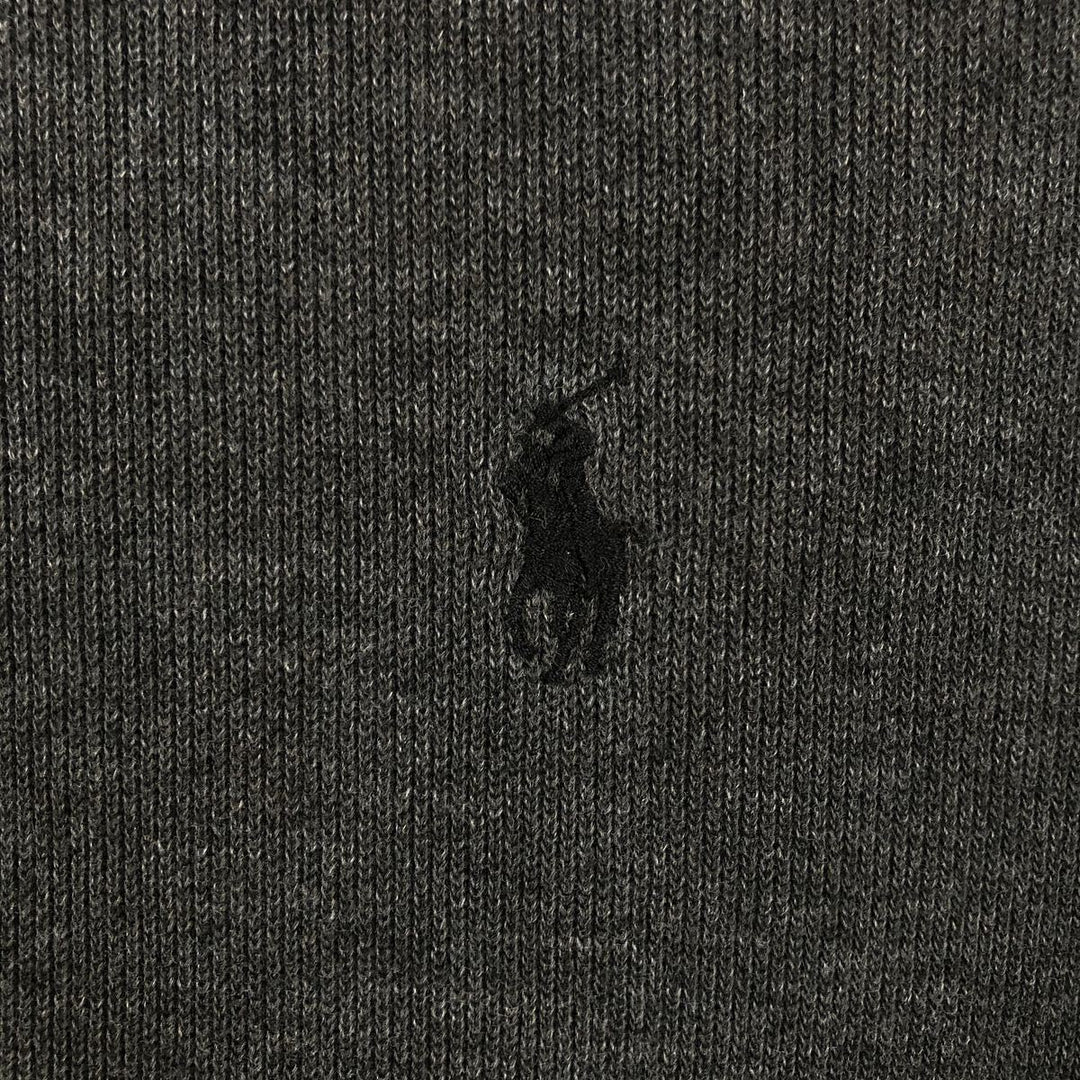Ralph Lauren POLO by Ralph Lauren Sweat Full Zip Hoodie Men's M cotton Charcoal Vintage Second Hand