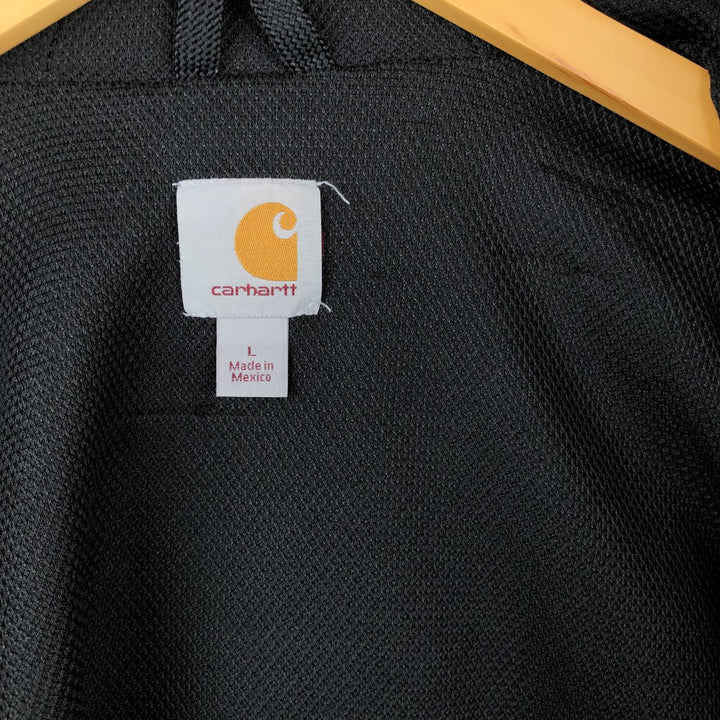Carhartt Sweat Full Zip Hoodie Men's L size unclear Charcoal Vintage Second Hand