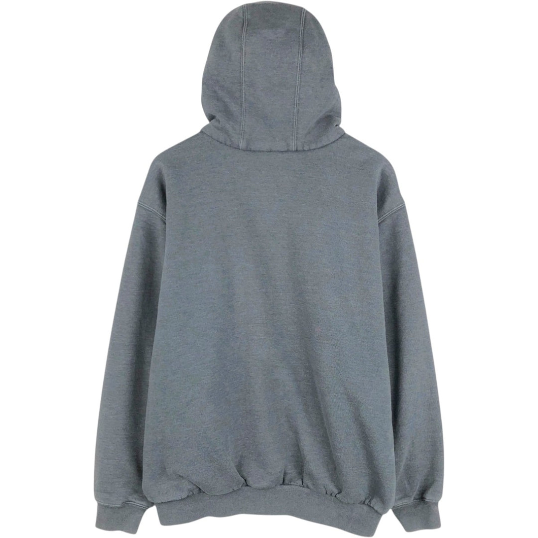 Carhartt Sweat Full Zip Hoodie Men's XL unclear Charcoal Vintage Second Hand