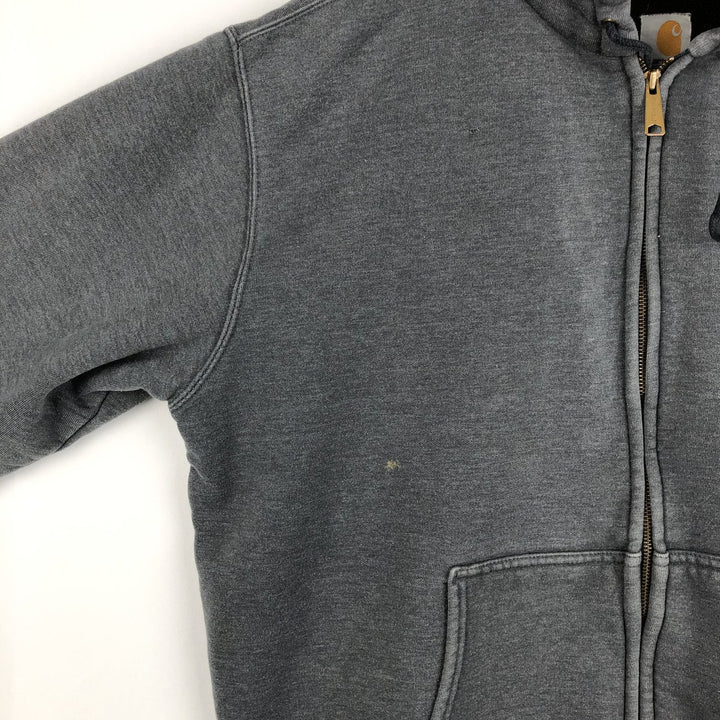 Carhartt Sweat Full Zip Hoodie Men's XL unclear Charcoal Vintage Second Hand