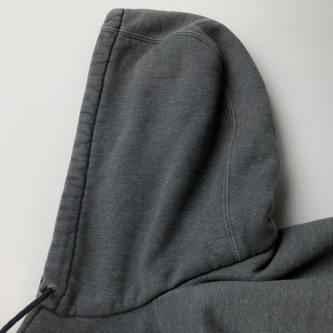 Carhartt Sweat Full Zip Hoodie Men's XL unclear Charcoal Vintage Second Hand