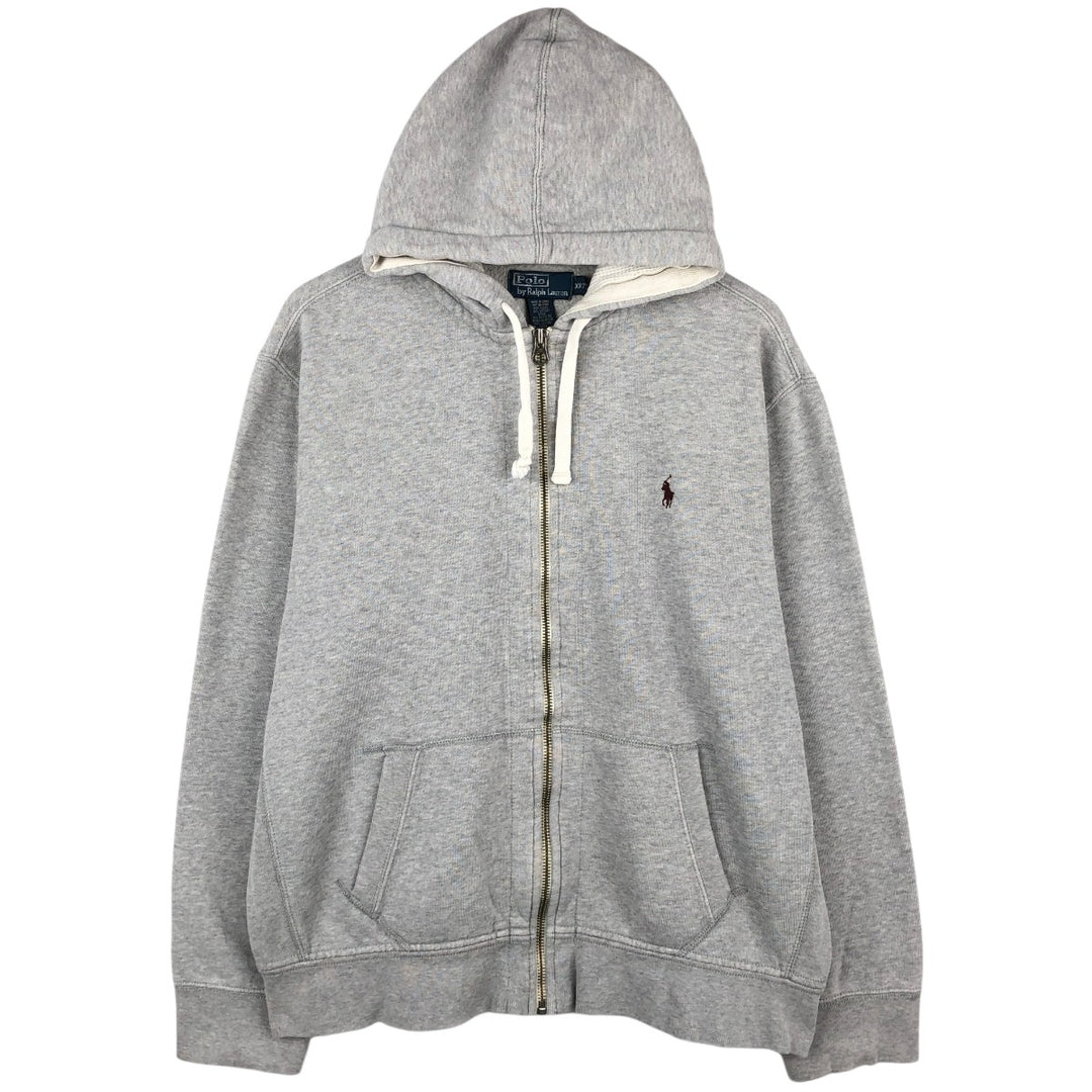 Ralph Lauren POLO by Ralph Lauren Sweat Full Zip Hoodie Men's XXL cotton white type Vintage Second Hand