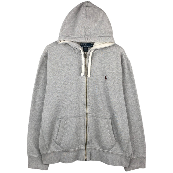 Ralph Lauren POLO by Ralph Lauren Sweat Full Zip Hoodie Men's XXL cotton white type Vintage Second Hand