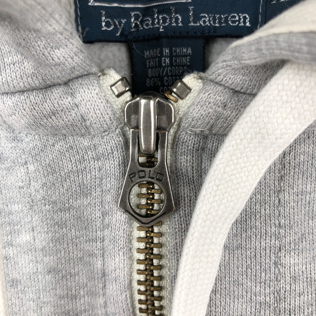 Ralph Lauren POLO by Ralph Lauren Sweat Full Zip Hoodie Men's XXL cotton white type Vintage Second Hand