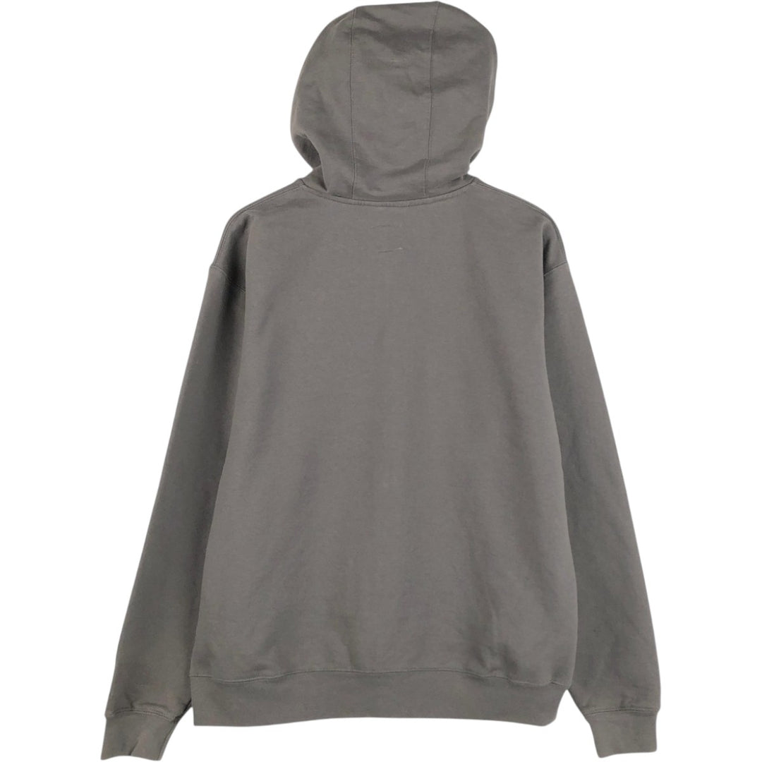 Carhartt Sweat Full Zip Hoodie Men's L size cotton Charcoal Vintage Second Hand