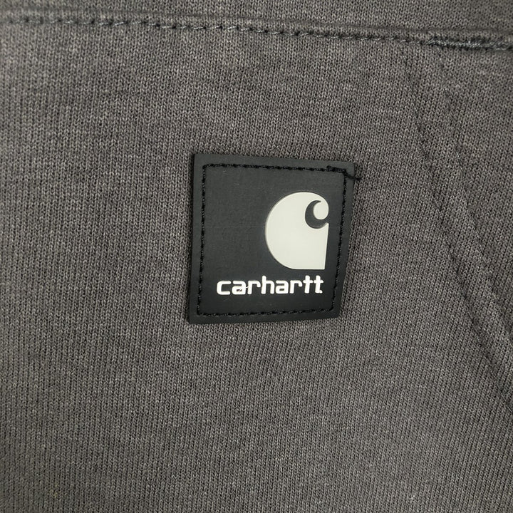 Carhartt Sweat Full Zip Hoodie Men's L size cotton Charcoal Vintage Second Hand