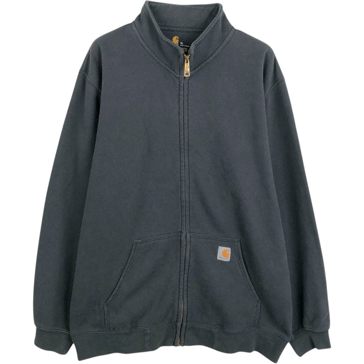 Carhartt Original Fit Full-Zip Sweatshirt, Men's XL cotton black type Vintage Second Hand