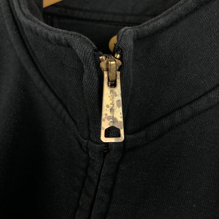Carhartt Original Fit Full-Zip Sweatshirt, Men's XL cotton black type Vintage Second Hand