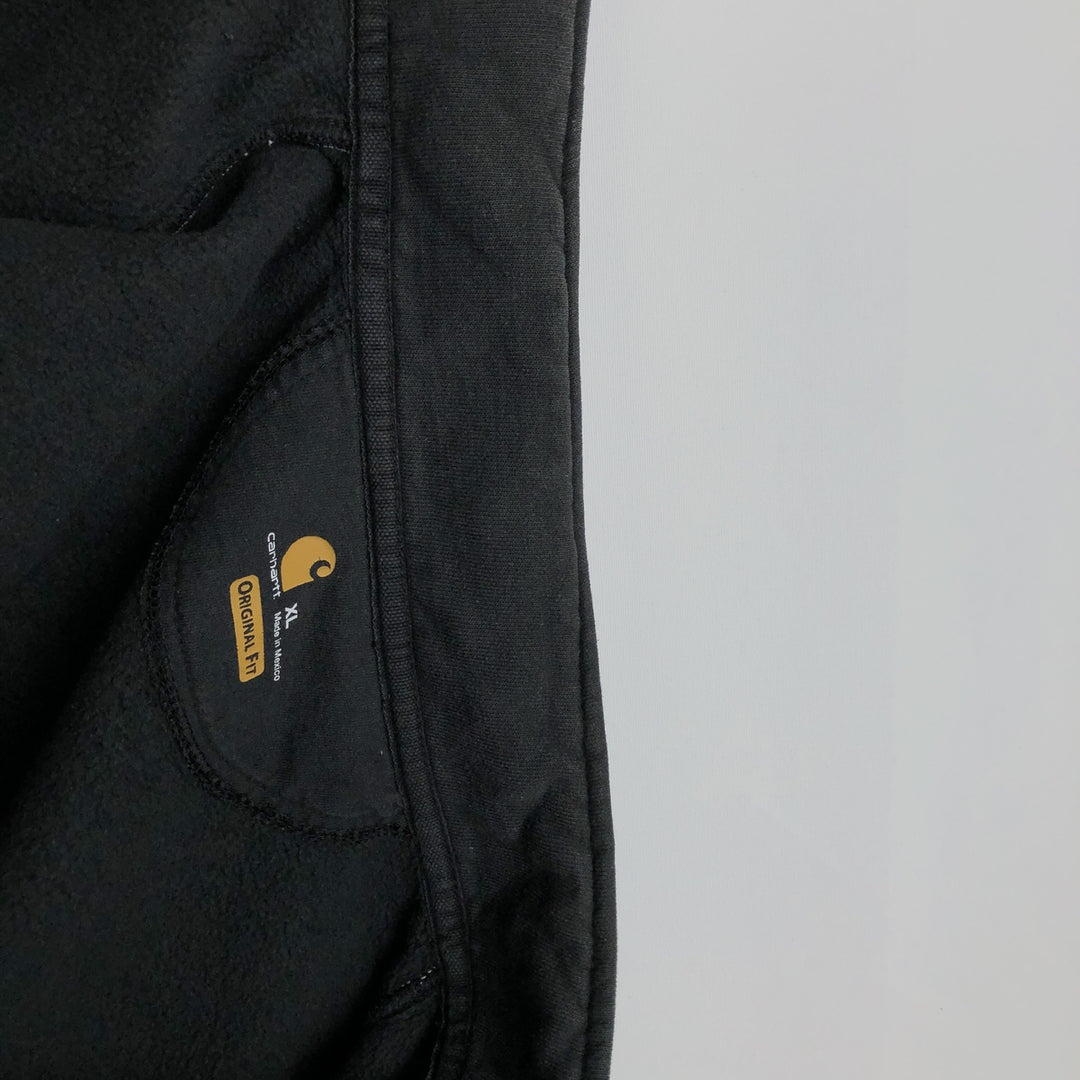 Carhartt Original Fit Full-Zip Sweatshirt, Men's XL cotton black type Vintage Second Hand