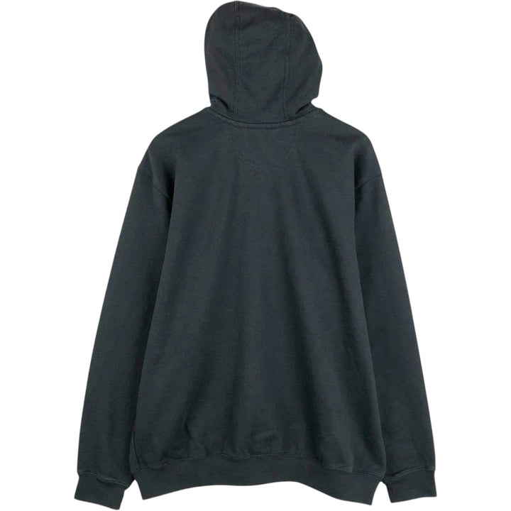 Carhartt Loose Fit Sweat Full Zip Hoodie, Men's L size cotton black type Vintage Second Hand