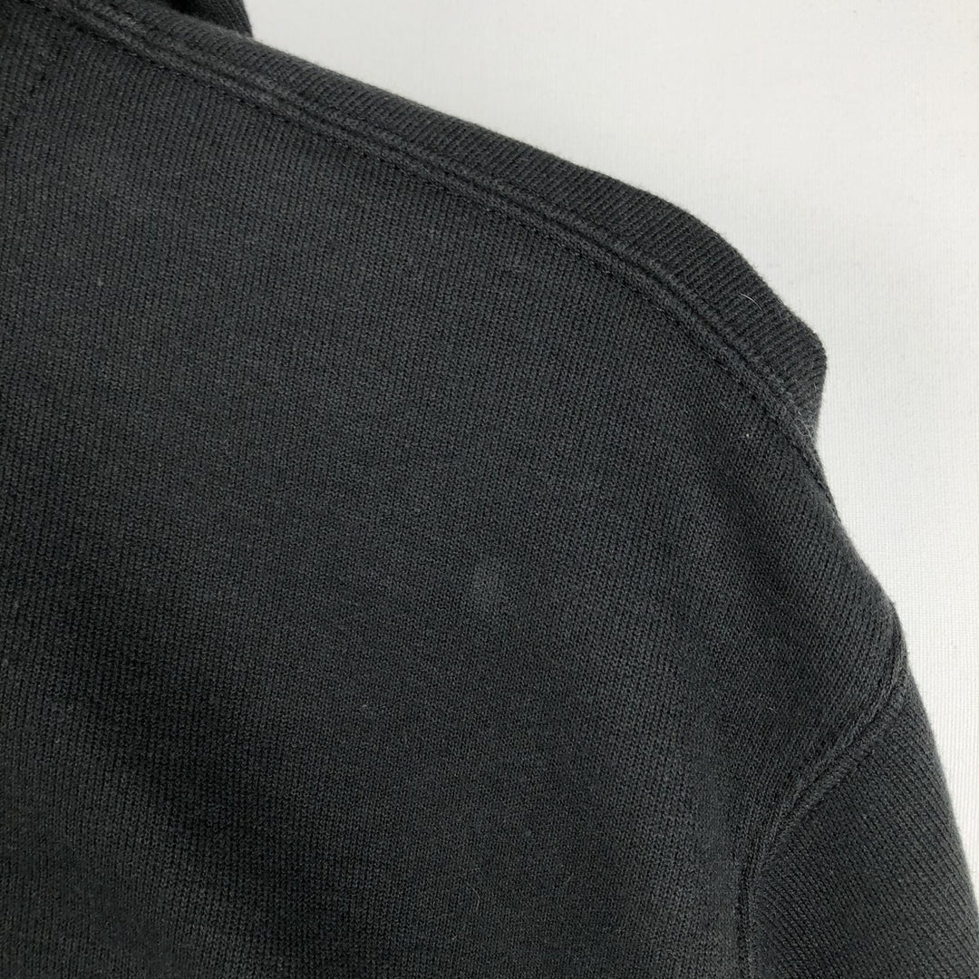 Carhartt Loose Fit Sweat Full Zip Hoodie, Men's L size cotton black type Vintage Second Hand