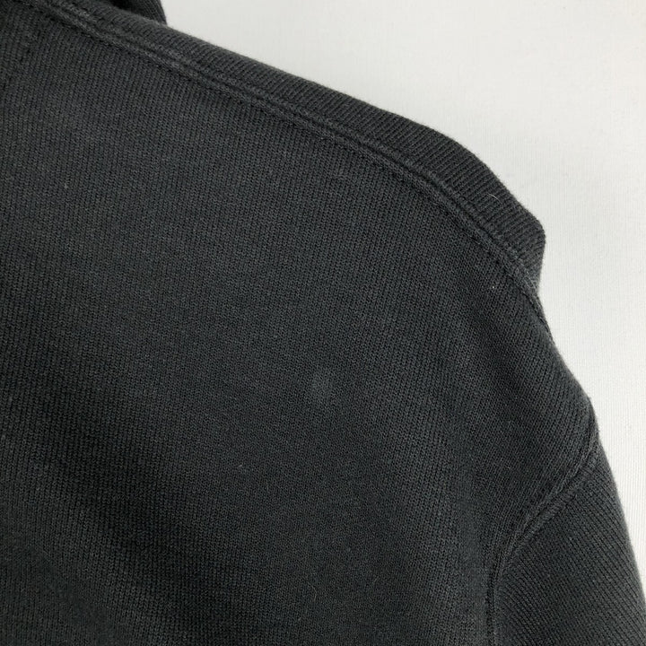 Carhartt Loose Fit Sweat Full Zip Hoodie, Men's L size cotton black type Vintage Second Hand