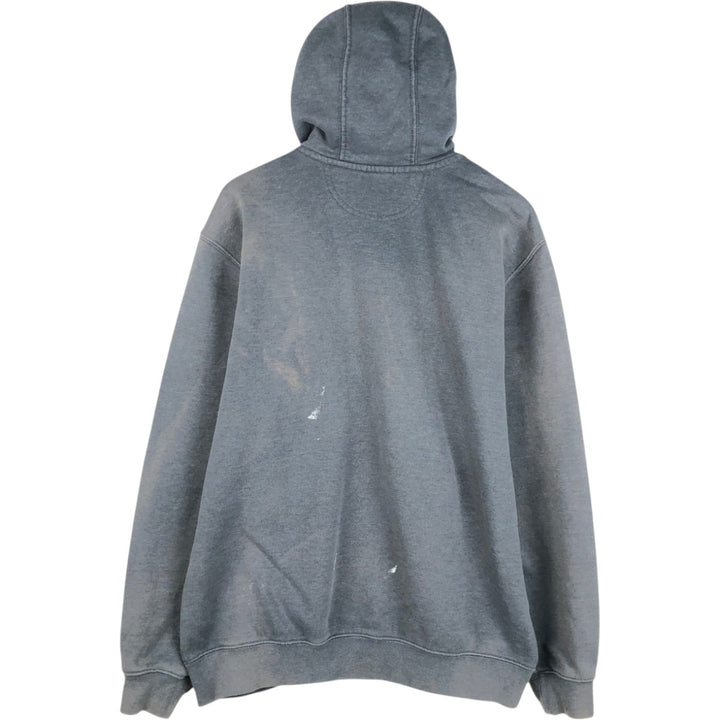 Carhartt ORIGINAL FIT Sweat Full Zip Hoodie, Men's L size cotton gray type Vintage Second Hand