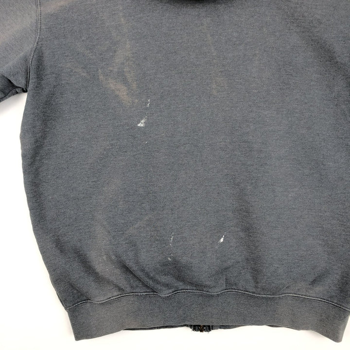 Carhartt ORIGINAL FIT Sweat Full Zip Hoodie, Men's L size cotton gray type Vintage Second Hand