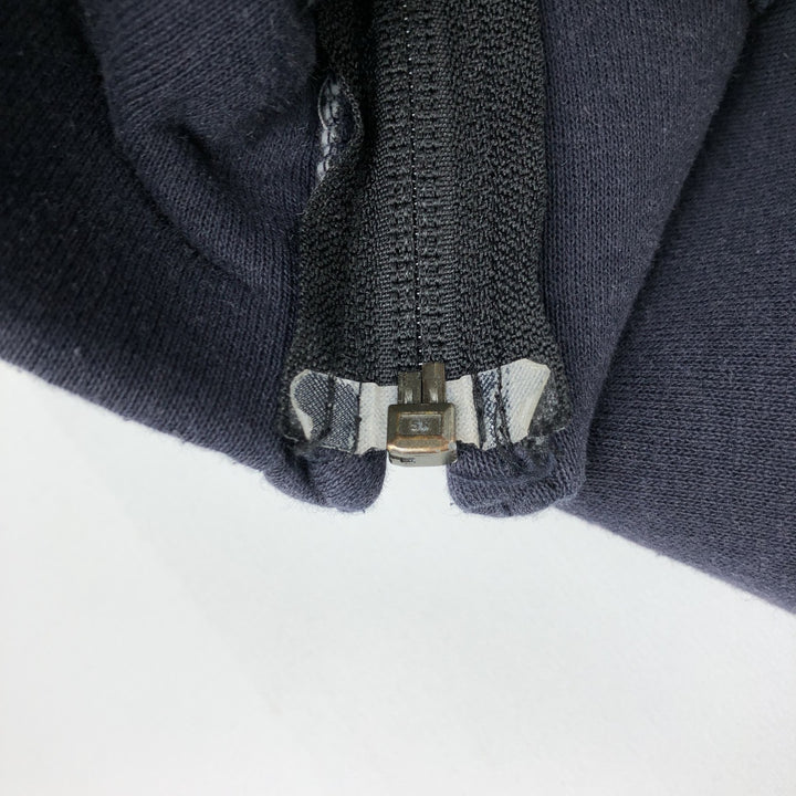 Carhartt Sweat Full Zip Hoodie Men's XXL cotton navy blue type Vintage Second Hand