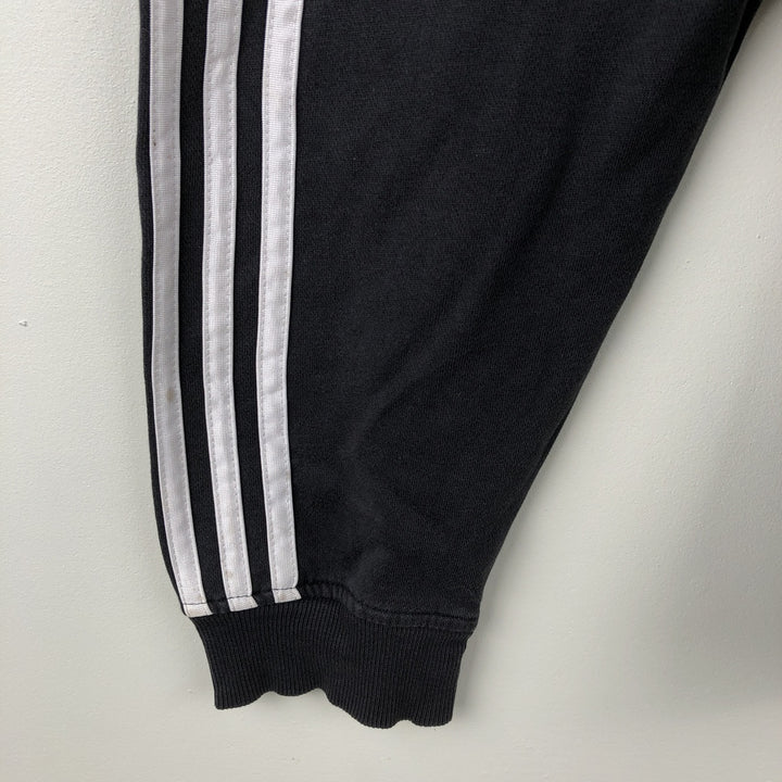 Adidas full zip sweatshirt, sweatshirt, men's size L cotton black type Vintage Second Hand