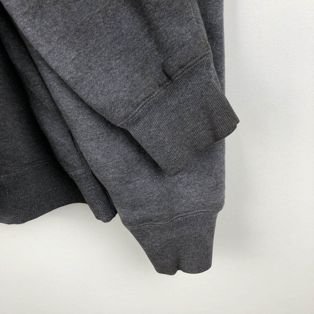 Dickies Sweat Full Zip Hoodie Men's XL cotton Charcoal Vintage Second Hand