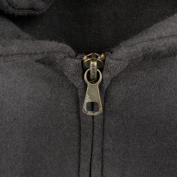 Dickies Sweat Full Zip Hoodie Men's XL cotton black type Vintage Second Hand