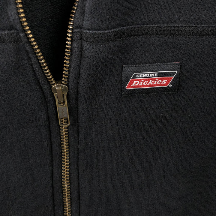 Dickies Sweat Full Zip Hoodie Men's XL cotton black type Vintage Second Hand