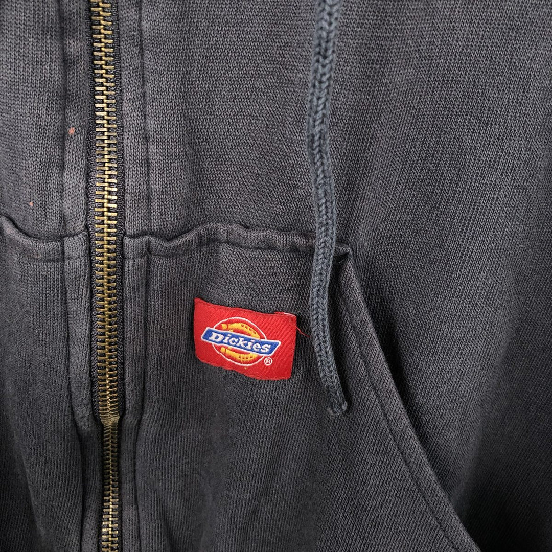 Dickies Sweat Full Zip Hoodie Men's XL unclear navy blue type Vintage Second Hand